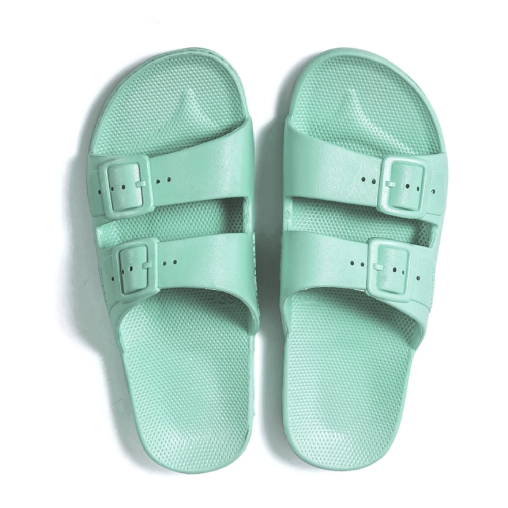 FREEDOM MOSES | Slides in Teal